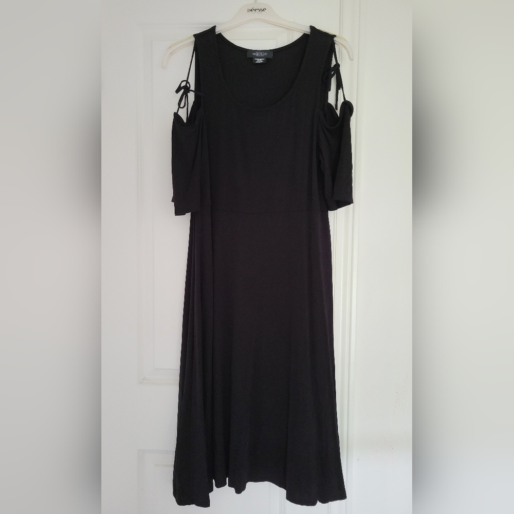 3/$35 Michel Studio Black Dress